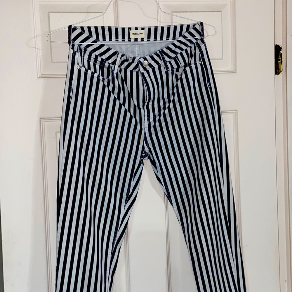 Stripped pants